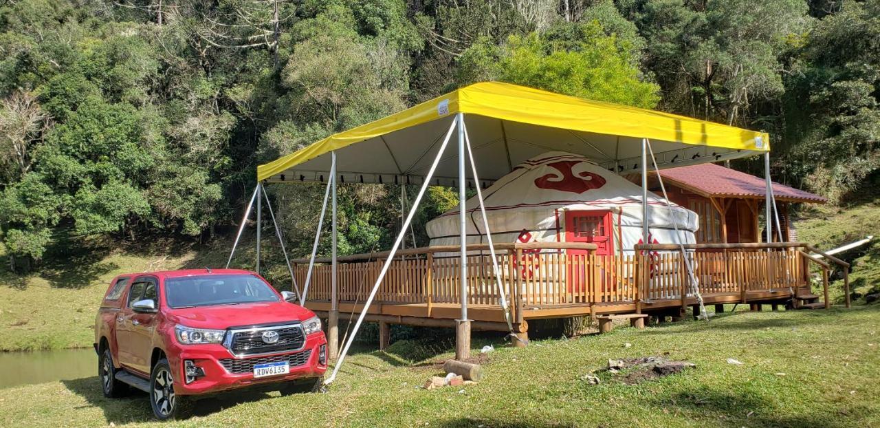 Casa Campo Yurt 3 Aconchego tenda mongólica Wifi Urubici Exterior foto