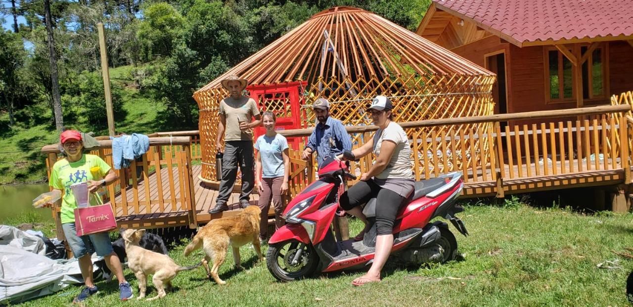 Casa Campo Yurt 3 Aconchego tenda mongólica Wifi Urubici Exterior foto