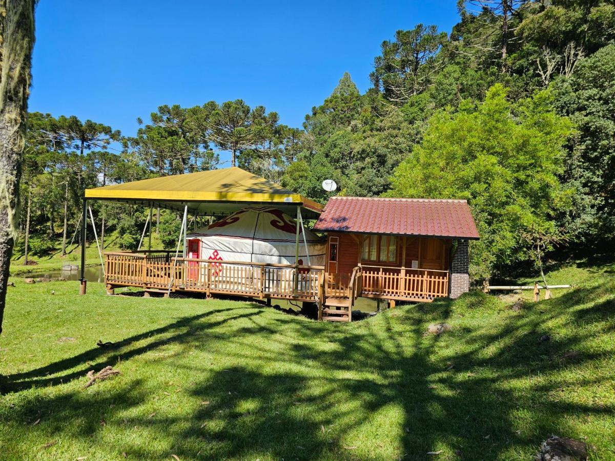 Casa Campo Yurt 3 Aconchego tenda mongólica Wifi Urubici Exterior foto