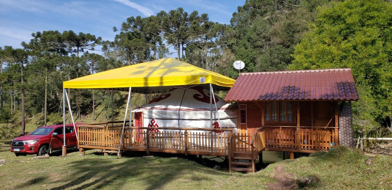 Casa Campo Yurt 3 Aconchego tenda mongólica Wifi Urubici Exterior foto